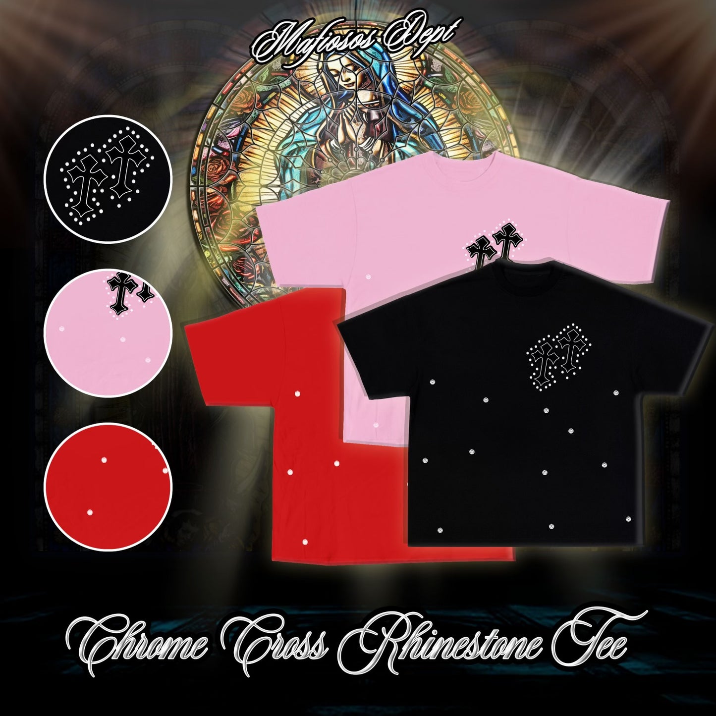 Chrome VVS Cross Tee Shirt