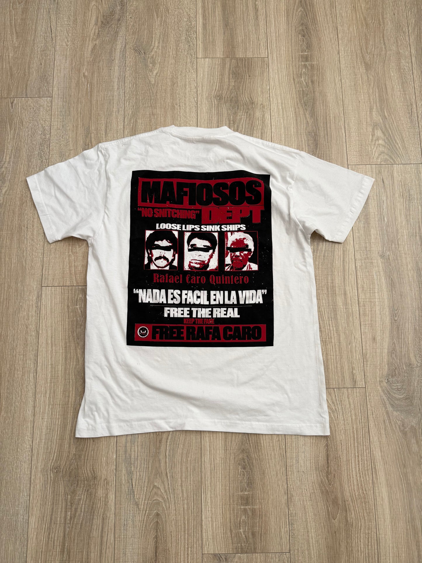 RAFA CARO TEE SHIRT ( WHITE )