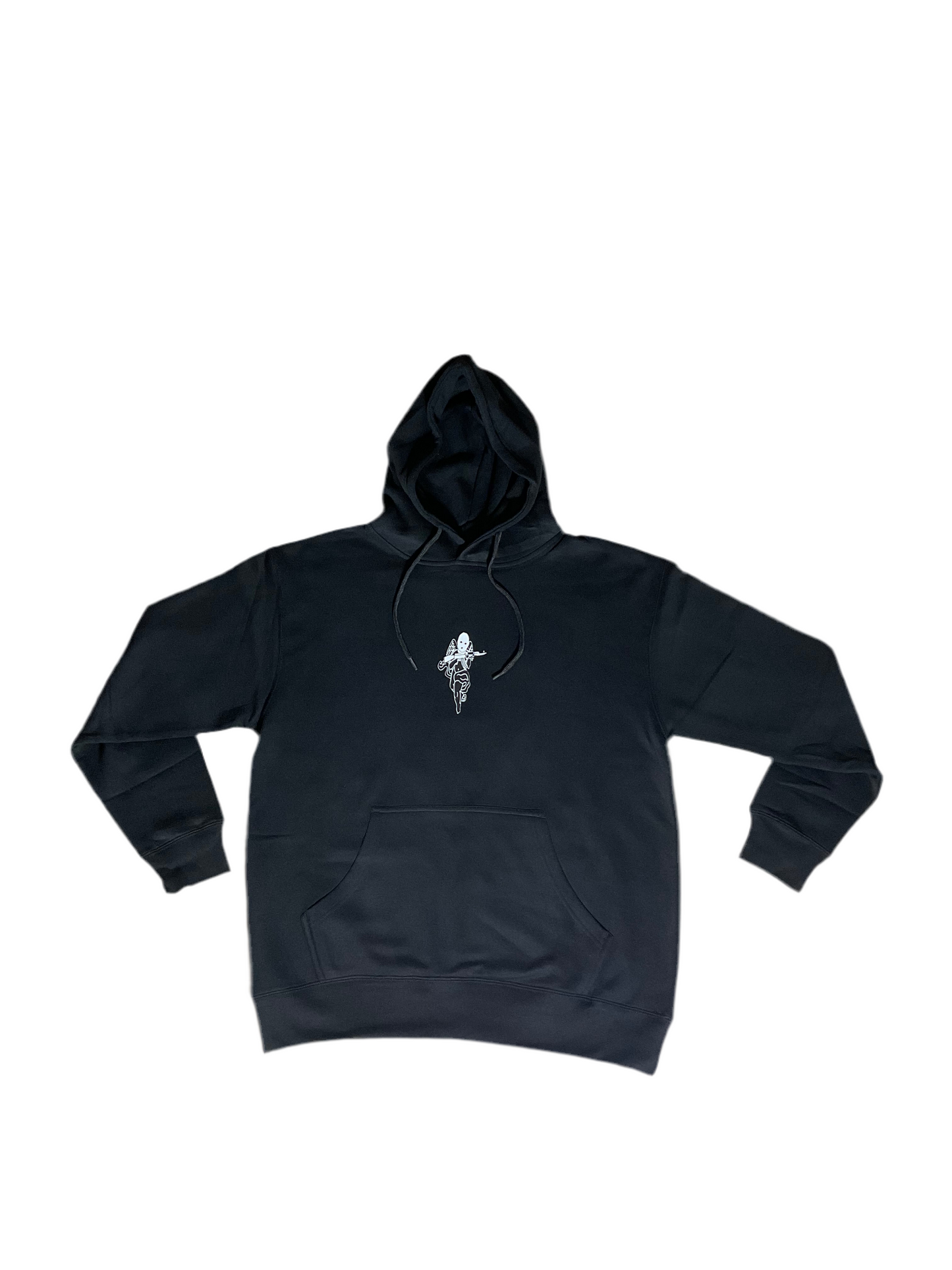 (BLACK) MD ANGEL HOODIE